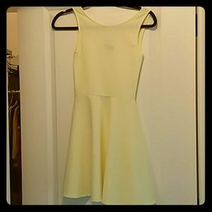 H&M divided Yellow dress